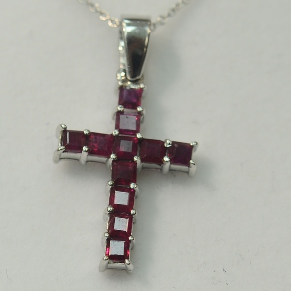 Jewelry - 14KT R.50PT RUBY CROSS